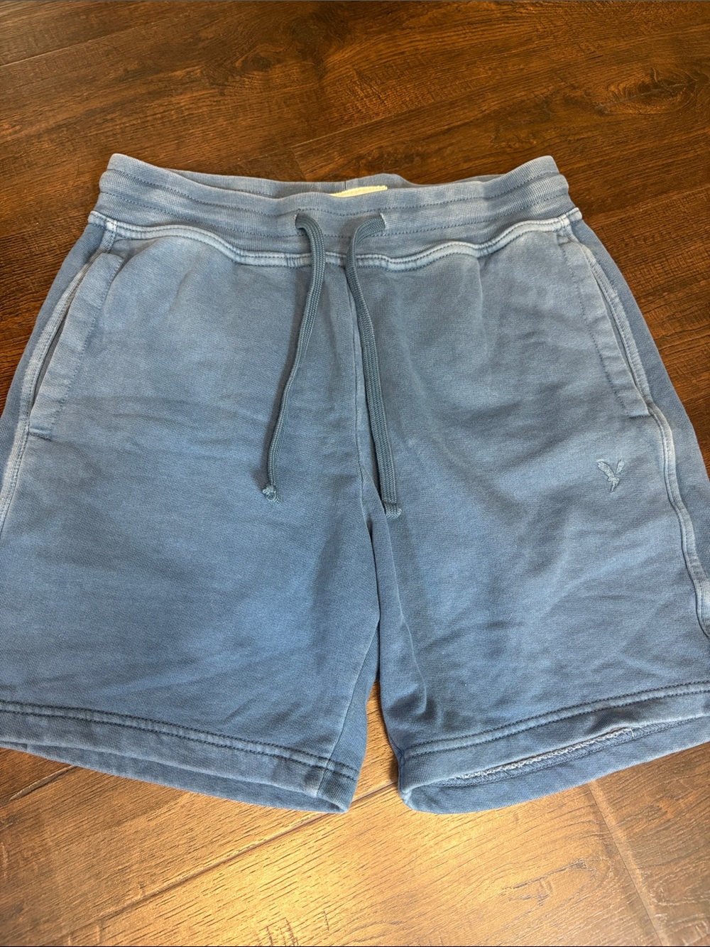 American eagle Men's xs Blue Casual Drawstring Shorts super soft